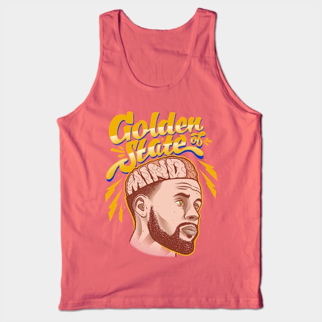 Golden "State of Mind" Tank Top by Rmada Concepts